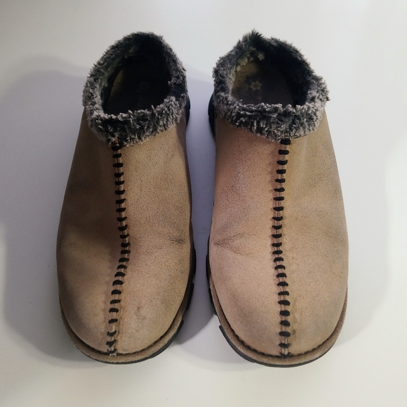 Columbia Cortina Suede Mule/Clogs Tan Size 9.5 - Picture 2 of 9